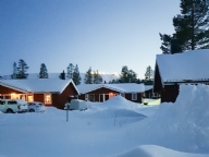 Stuga i S�len, Tand�dalen, Hundfj�llet, Orrliden