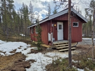 Stuga i Kurravaara, Norrbotten, Kiruna, Torne äl